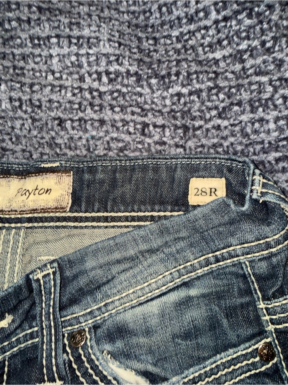 Women Dark Blue Denim Jeans - 28RR
